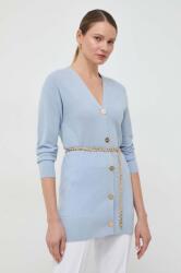 MICHAEL Michael Kors gyapjú kardigán - kék S