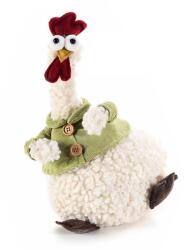 Decorer Decoratiune Gaina din textil 20 cm x 15 cm x 33 h (A56.35.53A)