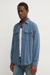 G-Star RAW pamut ing férfi, galléros, regular - kék S