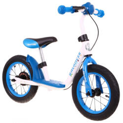 SporTrike Bicicleta fara pedale cu frana, suport picioare, roti gonflabile, Balancer SporTrike - Albastru (EDIRB.WB-21.NB)