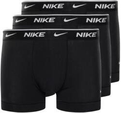Nike Everyday Cotton Stretch Trunk 3P - Negru