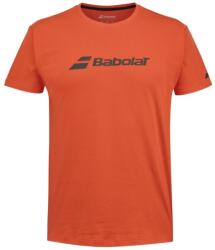 Babolat Boys Exercise T-Shirt - fiesta red - Roșu