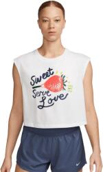 Nike Dri-Fit Printed Tank Top - Alb
