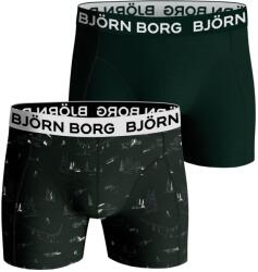 Björn Borg Core Boxer B 2P - green/print - Verde