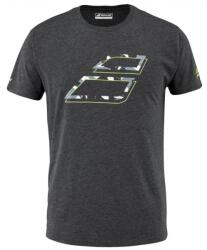 Babolat Aero Cotton Tee - black heather - Negru