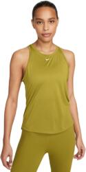 Nike Dri-Fit One Tank - moss/white - Verde