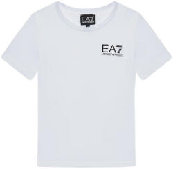 EA7 Boys Jersey T-shirt SS23 - white - Alb