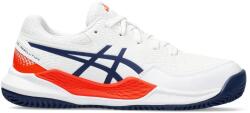 ASICS Gel-Resolution 9 GS Clay - white/blue expanse - Alb