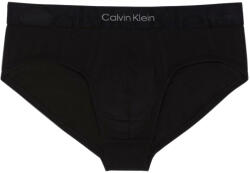 Calvin Klein Embossed Icon Hip Brief 1P - black - Negru