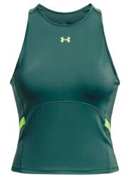 Under Armour Armour Mesh Tank - coastal teal/lime surge - Verde, Turcoaz