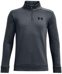 Under Armour Boys' Armour Fleece 1/4 Zip - gray/black - Gri