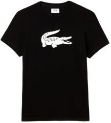 Lacoste Boys SPORT Tennis Technical Jersey Oversized Croc T-Shirt - black - Negru