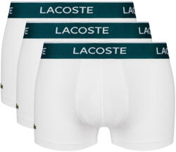 Lacoste Casual Cotton Stretch Boxer 3P - Alb