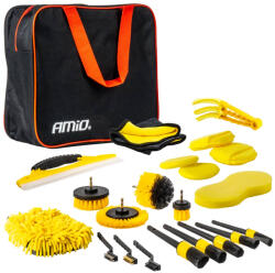AMiO Set Complet Curatare si Detailing Auto, 22 Piese (04329) - dauto