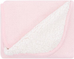 Kikka Boo Плетено памучно одеяло с шерпа Dream Big Pink (31103010046)