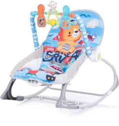 Chipolino Музикален шезлонг "Baby Spa"син (SHEBS02301BL)