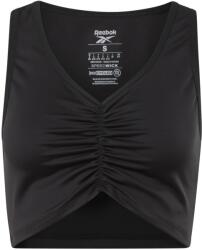 Reebok Studio Ruched Cropped Tank Top W - black - Negru