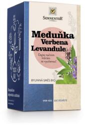 SONNENTOR - Lemon Balm Verbena Lavanda, pliculete de ceai, bio, 18 buc *Certificat CZ-BIO-002