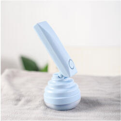 Flippy Aparat Pentru Curatat Scame, Par Si Praf, Flippy, Trimmer pentru Diferite Tipuri De Material, Cu Lame Din Otel Inoxidabil, Maner Flexibil, Incarcare Prin USB, 13x8 cm, Albastru (teo-132804)