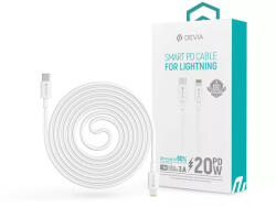 DEVIA PD kábel 20W Type-C Lightning 1m