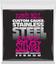  Ernie Ball Rozsdamentes Acél Super Slinky 9-42