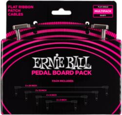 Ernie Ball FLAT RIBBON PATCH KÁBEL Multipakk Black - jumbomusic
