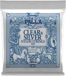  Ernie Ball Ernesto Palla Classical Clear&Silver - jumbomusic