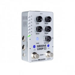 MOOER GROOVE LOOP X2 stereo looper és dobgép - 10% nyitási akció