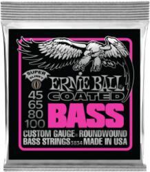  Ernie Ball Coated Super Slinky Bass 45-100 - jumbomusic