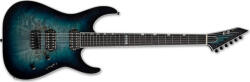 ESP E-II M-II HT Mercury Blue Burst elektromos gitár