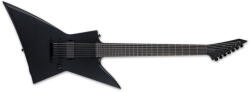 ESP Ex-7 Baritone Bkmblks Black Metal Black Satin