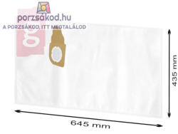 Invest Mikroszűrős porzsák 5 darabos kiszerelésben(WA5S) (WA5S)