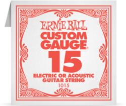  Ernie Ball Single Plain Steel 015 - jumbomusic
