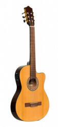 Stagg SCL60 TCE-NAT elektroklasszikus gitár