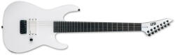 ESP M-7b Ht Baritone Arctic Metal Sws Snow White Satin