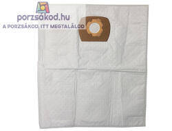 INVEST Sp. z o. o Mikroszűrős porzsák 3 darabos kiszerelésben nagy méretű 35 literes porzsák (UNI35S) (UNI35S)
