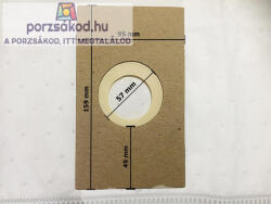 Invest Mikroszűrős porzsák 4 darabos kiszerelésben(60X38HU) (60X38HU)