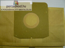 Invest Papír porzsák, 5 darabos kiszerelésben, Zelmer Cobra II, Orion, Twister (1500-0055) (1500-0055)