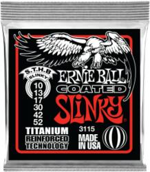  Ernie Ball Coated - Titanium RPS Skinny Top Heavy Bottom Slinky 10-52
