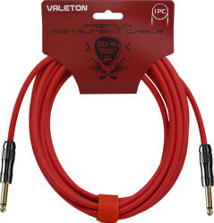  Valeton VGC-5R premium hangszerkábel 5 m piros