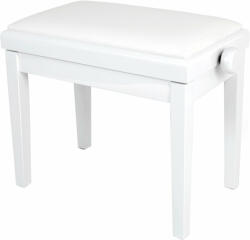 Pianonova HY-PJ023 Fából készült zongoraszék White Gloss - 10% nyitási akció