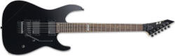 ESP E-II M-II NECK THRU BLK Black elektromos gitár