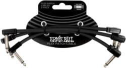 Ernie Ball Flex Patch Kábel 15cm 3 Pack Black - jumbomusic