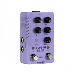MOOER R7 REVERB X2 digitális reverb - 10% nyitási akció