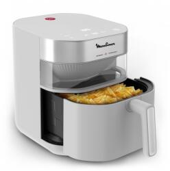 Moulinex Easy Fry infrarosu, friteuza cu aer, 7L, tehnologie cu infrarosu, rezistenta dubla, panou digital, poate fi spalat in masina de spalat vase, fereastra de vizualizare, 8 moduri, aplicatie de retete, EZ