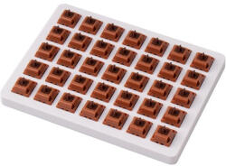 Keychron Gateron Cap Gold Brown switch set (35db) (Z74) - shop