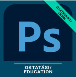 Adobe Photoshop for teams - Oktatási, Angol, Új előfizetés, 12 hónap (65272494BB01A12)
