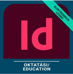 Adobe InDesign for teams - Oktatási, Angol, Új előfizetés, 12 hónap (65272657BB01A12)