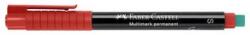 Faber-Castell Alkoholos marker, OHP, 0, 4 mm, FABER-CASTELL "Multimark 1523", piros (tfc152321) - irodaszer