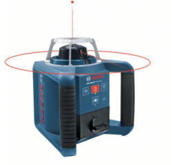 Bosch GRL 300 HV Laser rotativ + Treapied BT 300 + Riglă de măsurare GR 240 + Receptor laser LR 1 + Telecomandă RC 1 (061599403Y)